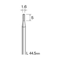 ミニモ 超硬カッター スパイラルカット Φ1.6 BC1106 BC1106 1本