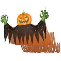 アズワン ハンギングリーパー ハロウィンホラー飾り パンプキン 372122 372122 1個