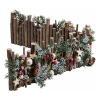 アズワン デコレーションウッドフェンス ツリー足元飾りブラウン 383431 383431 1個