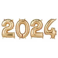 アズワン レターバルーンセット 2024 小 3817241 3817241 1セット