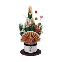 アズワン 青竹卓上門松 高さ26cm 3817713 3817713 1個