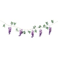 アズワン 藤 造花ガーランド 180cm 339011 339011 1本