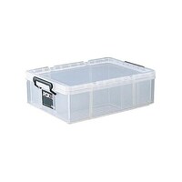 アズワン 390x530x165mm/22L バックル付収納ケース(8個) EA506MB7BA EA506MB7BA 1セット