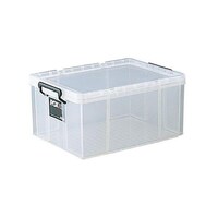 アズワン 390x530x243mm/33L バックル付収納ケース(6個) EA506MB8BA EA506MB8BA 1セット
