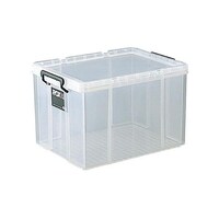 アズワン 390x530x320mm/46L バックル付収納ケース(4個) EA506MB9BA EA506MB9BA 1セット