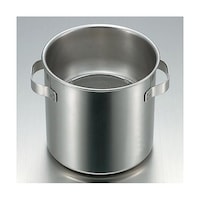 アズワン φ194×180mm ポット(網付/ステンレス製)EA508SG121 EA508SG121 1個