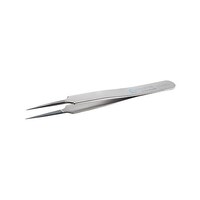 アズワン 0.11x110mm/5 超精密ピンセット(ESD/ステンレス製) EA595HD21 EA595HD21 1本
