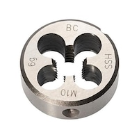 アズワン M24x3.0/55mm 丸ダイス(左ねじ用/並目/HSS) EA829JK24 EA829JK24 1個