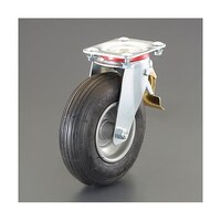 アズワン 220mm キャスター(自在/空気入タイヤ/ブレーキ付) EA986CB220 EA986CB220 1個