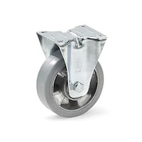 アズワン 125mm キャスター(固定金具/弾性タイヤ) EA986CM125 EA986CM125 1個