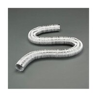 アズワン φ260mmx10m 伸縮アルミフレキシブルダクト EA997DA250 EA997DA250 1本