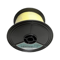 大自工業 自動車配線シングルコード(二重被覆)VAV1.25平方mm 黄 VAV1.25Y100m VAV1.25Y100m 1個