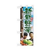 P・O・Pプロダクツ ハーフのぼり22451新鮮野菜子供写真