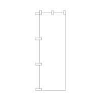 P・O・Pプロダクツ ハーフのぼり+28194白無地