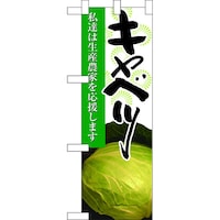 P・O・Pプロダクツ ハーフのぼり61202キャベツ