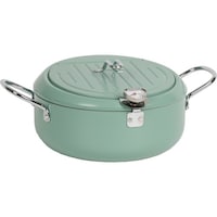 バット蓋付き天ぷら鍋24cm