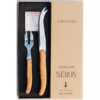Jean Dubost Laguiole オリーブハンドル チーズナイフ フォーク