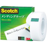 スリーエム ジャパン 3M メンディングテープ 18mmX30m 巻芯径25mm