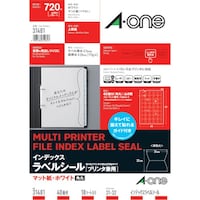 スリーエム ジャパン 3M インデックスラベルシール(兼用)40面 (18枚入)