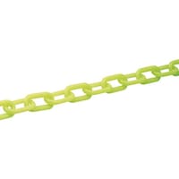 日本緑十字社 緑十字 プラスチックチェーン 蛍光緑 PT830KG 長さ30m 線径8mmΦ ポリエチレン