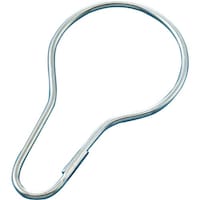 日本緑十字社 緑十字 ダルマカン 金具01 68×40mm 線径2.3mmΦ 10個組 スチール製