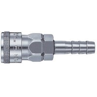 日東工器 日東 ハイカプラ 鋼鉄製 ニトリルゴムNBR(SG)(ホース取付用ソケット)相手側1/2インチ 耐圧力2.0Mpa(00307)