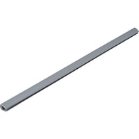 日本緑十字社 緑十字 ショックレスガード(H鋼用緩衝材) 適応幅17ー21mm グレー 全長1m ショックレスガード30GL