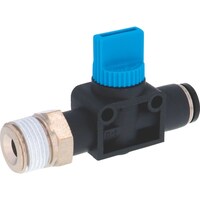 ニホンピスコ PISCO ハンドバルブ ストレートB3方弁チューブR3/8出力8