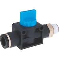 ニホンピスコ PISCO ハンドバルブ ストレートA3方弁チューブ10出力R1/4