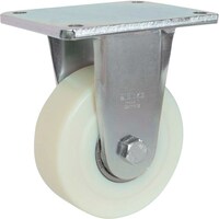 シシク シシク 超重荷重用固定キャスター 125径 GSPO車輪