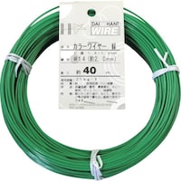 ダイドーハント DAIDOHANT カラーワイヤー 緑 #14(2.0mm)x40m