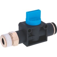 ニホンピスコ PISCO ハンドバルブ ストレートB3方弁チューブR3/8出力10