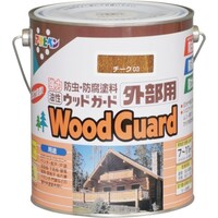アサヒペン アサヒペン ウッドガード外部用 1.6L チーク