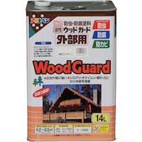 アサヒペン アサヒペン ウッドガード外部用 14L クリヤ