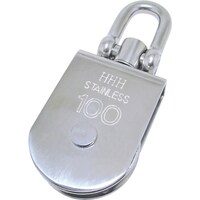 HHH HHH ステンレスサンマブロック シャックル型 75mm