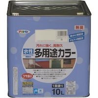 アサヒペン アサヒペン 水性多用途カラー10L 白