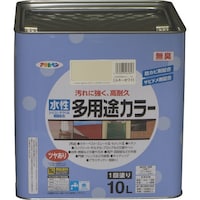 アサヒペン アサヒペン 水性多用途カラー10L ミルキーホワイト