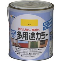 アサヒペン アサヒペン 水性多用途カラー1.6L黄色
