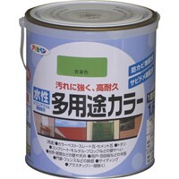 アサヒペン アサヒペン 水性多用途カラー1.6L若草色