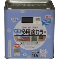 アサヒペン アサヒペン 水性多用途カラー10L 黒