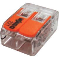 JAPPY JAPPY ワンタッチコネクタ クリアタイプ 100個入 電線数2本