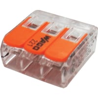 JAPPY JAPPY ワンタッチコネクタ クリアタイプ 50個入 電線数3本