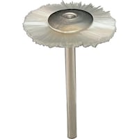 リューター リューター 軸付ホイール型ブラシ軸径(mm):2.34毛材:ナイロン