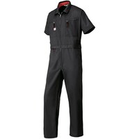 山田辰 AUTOBI 腰割れ式半袖つなぎ服6901006ブラックL