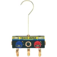 タスコ タスコ サイトグラス付ボールバルブマニホールドボディ