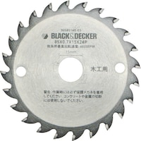 ブラック デッカー B+D 24P 85mmマルノコブレード