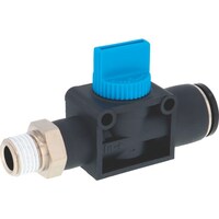 ニホンピスコ PISCO ハンドバルブ ストレートB3方弁チューブR1/4出力12