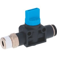 ニホンピスコ PISCO ハンドバルブ ストレートB3方弁チューブR1/4出力8