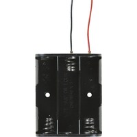 タカチ リード線付電池ホルダー 単3×3