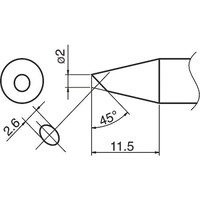 白光 白光 こて先/SSBC2型